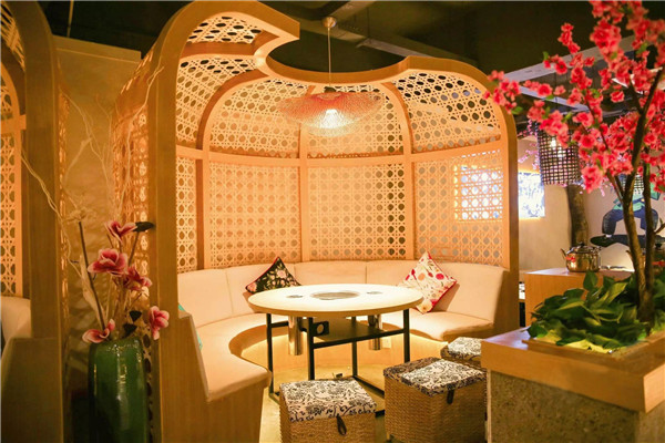串串香加盟店内实景