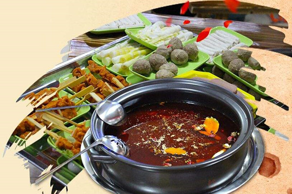 串串香加盟店菜品
